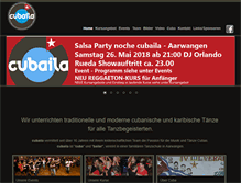 Tablet Screenshot of cubaila.ch